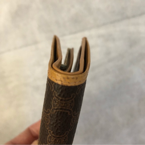 Vintage Celine Macadam Compact Wallet - Picture 5 of 16